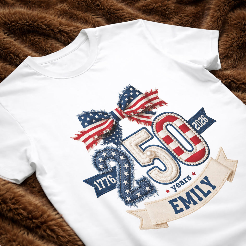 Personalized USA Flag T-shirt Hoodie Custom Gift for Family Shirt GradoCreations