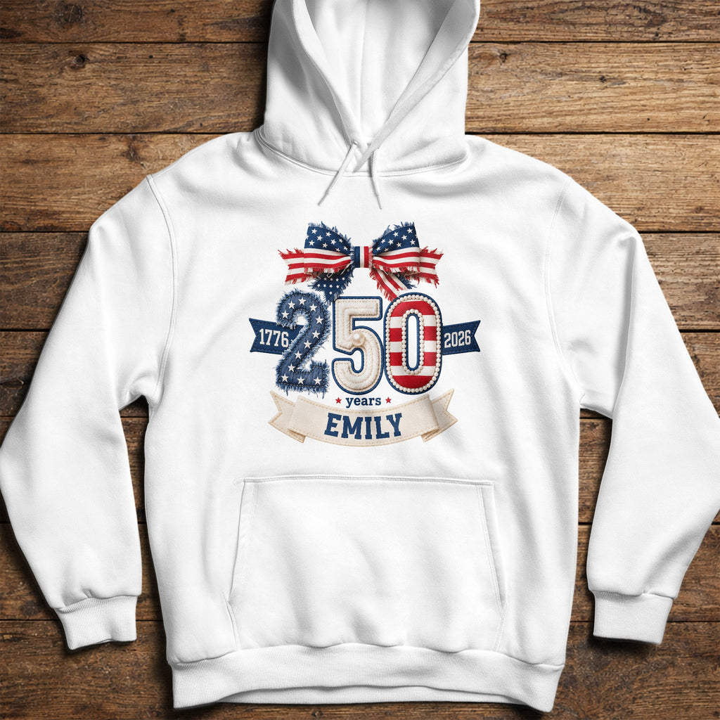 Personalized USA Flag T-shirt Hoodie Custom Gift for Family Shirt GradoCreations