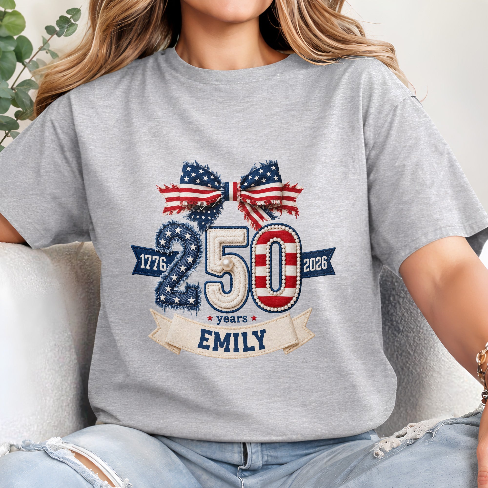 Personalized USA Flag T-shirt Hoodie Custom Gift for Family Shirt GradoCreations