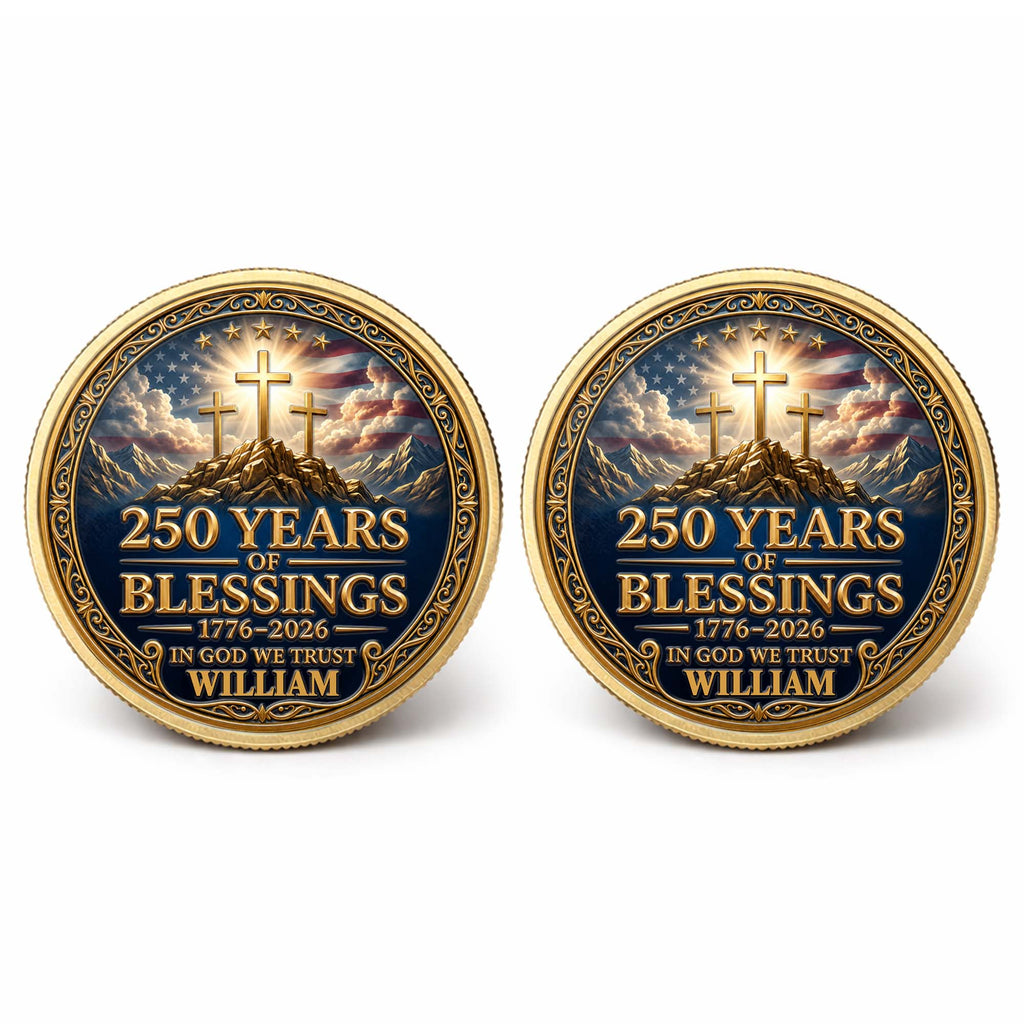 Personalized Commemorative Coin Custom Name Gift for Dad Commemorative Coin GradoCreations