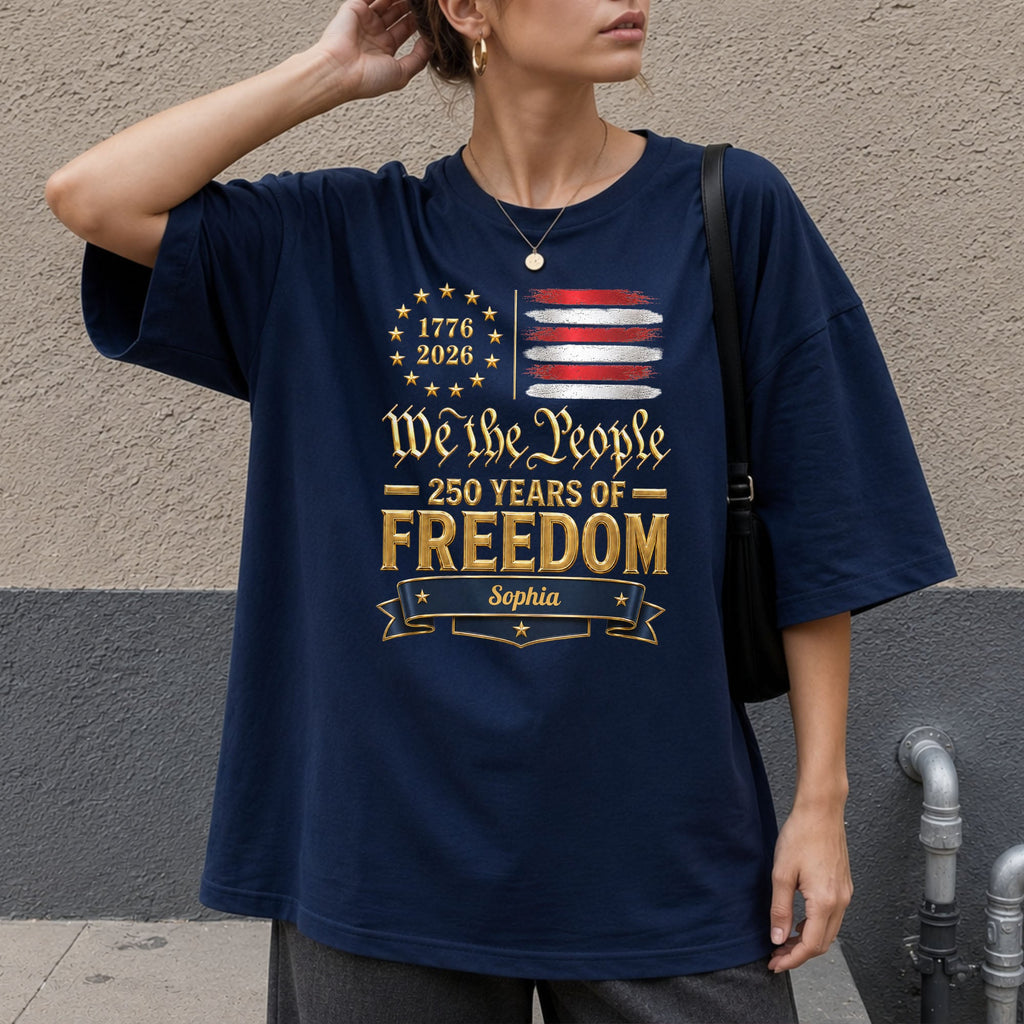 Personalized American Flag Hoodie & T-shirt Gift for Dad Shirt GradoCreations