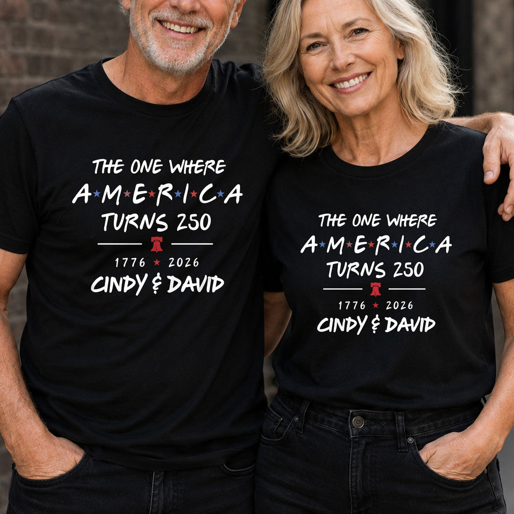 Personalized Unisex T-shirt & Hoodie Custom Liberty Bell 4th of July Gift Shirt GradoCreations