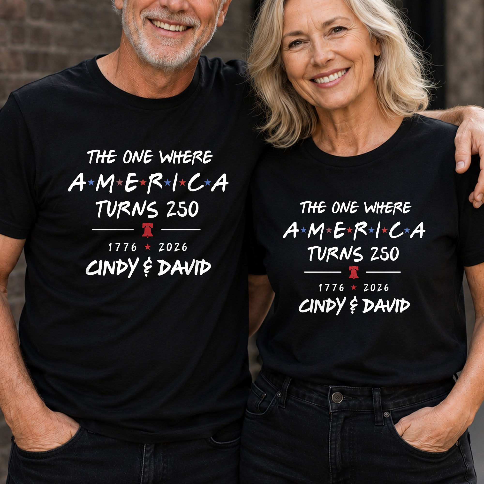Personalized Unisex T-shirt & Hoodie Custom Liberty Bell 4th of July Gift Shirt GradoCreations