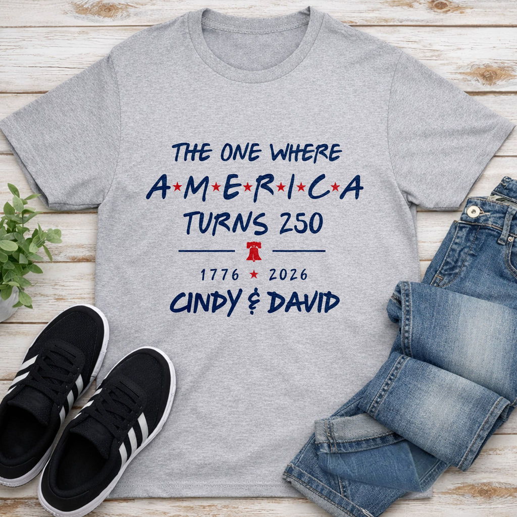 Personalized Independence Day T-Shirt & Hoodie Custom Gift Shirt GradoCreations