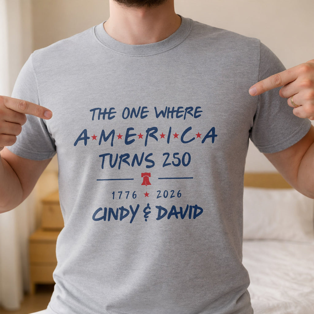 Personalized Independence Day T-Shirt & Hoodie Custom Gift Shirt GradoCreations
