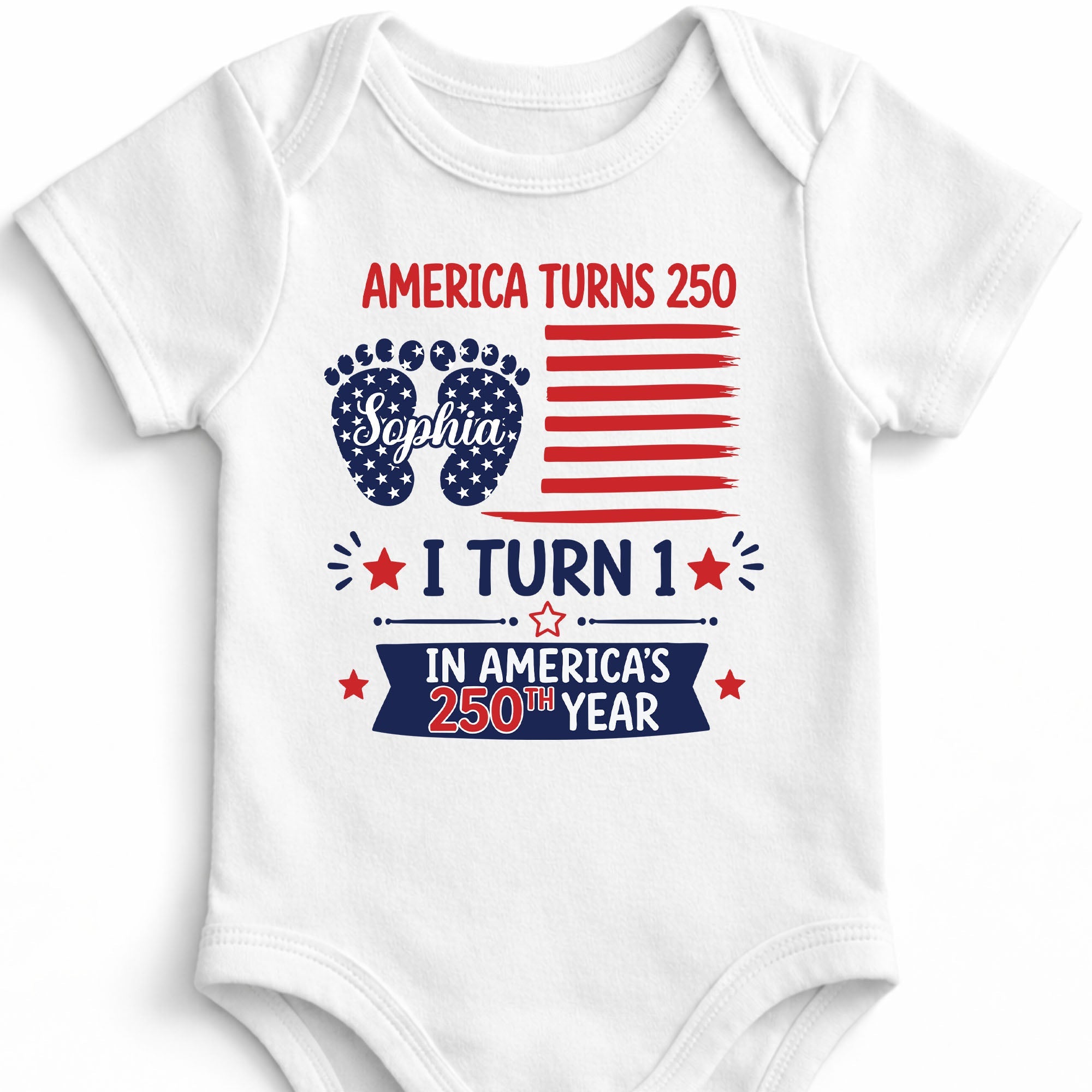 Personalized Baby Onesie Custom Name Celebration Gift for Baby Baby Onesie GradoCreations