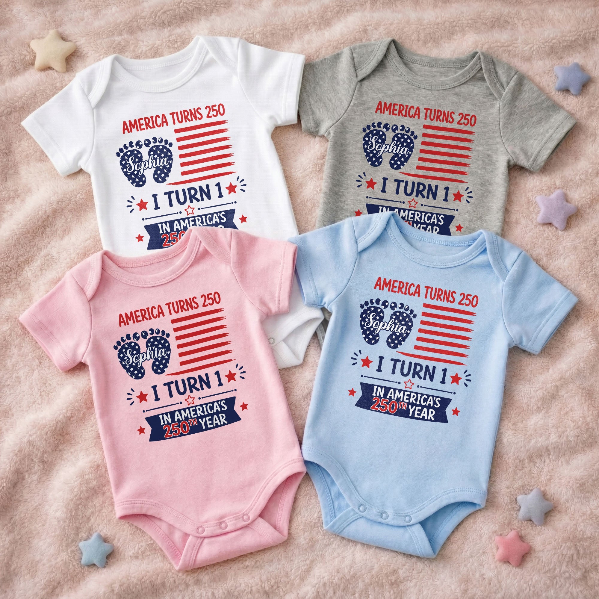 Personalized Baby Onesie Custom Name Celebration Gift for Baby Baby Onesie GradoCreations