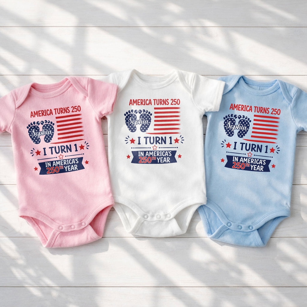 Personalized Baby Onesie Custom Name Celebration Gift for Baby Baby Onesie GradoCreations