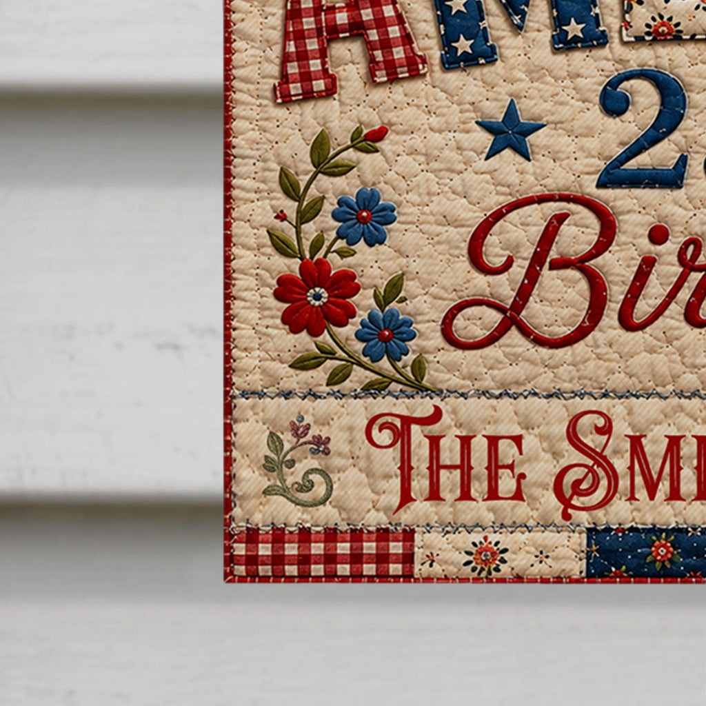 Personalized Double-Sided Garden Flag Custom Family Name 4th of July Gift Garden Flag GradoCreations
