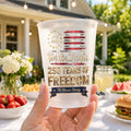 Personalized Frosted Cups Custom Name Gift for 4th of July Frosted Cups GradoCreations