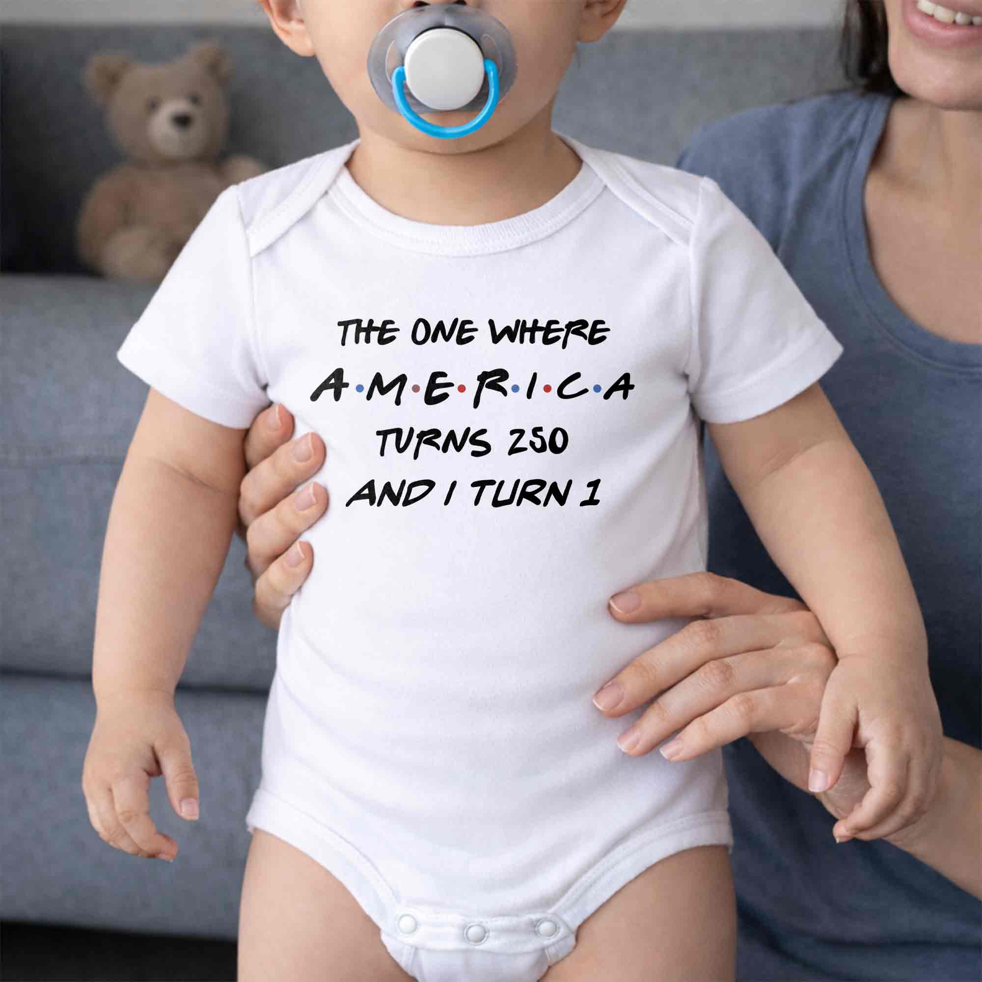 Personalized 1st Birthday Baby Onesie Custom Name Gift Idea Baby Onesie GradoCreations
