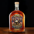 Personalized Whiskey Bottle Custom Name Eagle 250th Anniversary Gift Whiskey Bottle GradoCreations