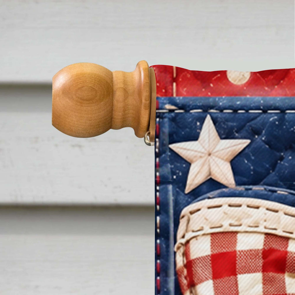 Personalized 4th of July Garden Flag Custom Family Name Gift Garden Flag GradoCreations