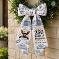 Personalized Decorative Sash Patriotic Eagle Custom Name Gift for Family Decorative Sash GradoCreations