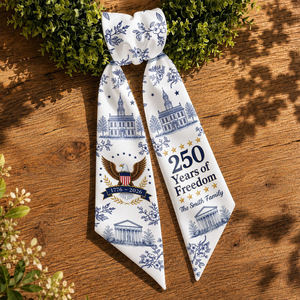 Personalized Decorative Sash Patriotic Eagle Custom Name Gift for Family Decorative Sash GradoCreations