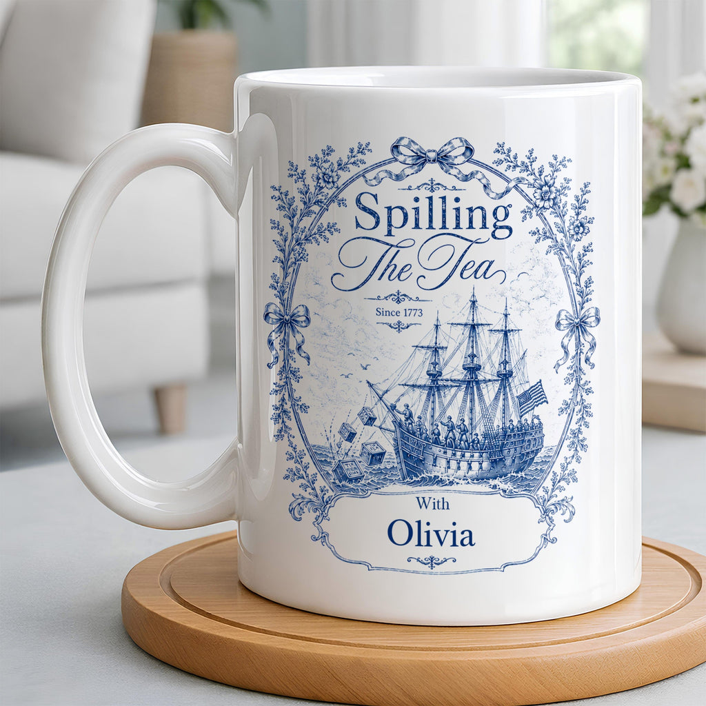 Personalized Edge-to-Edge Coffee Mug Custom Name Bestie Gift Edge-to-edge Mug GradoCreations