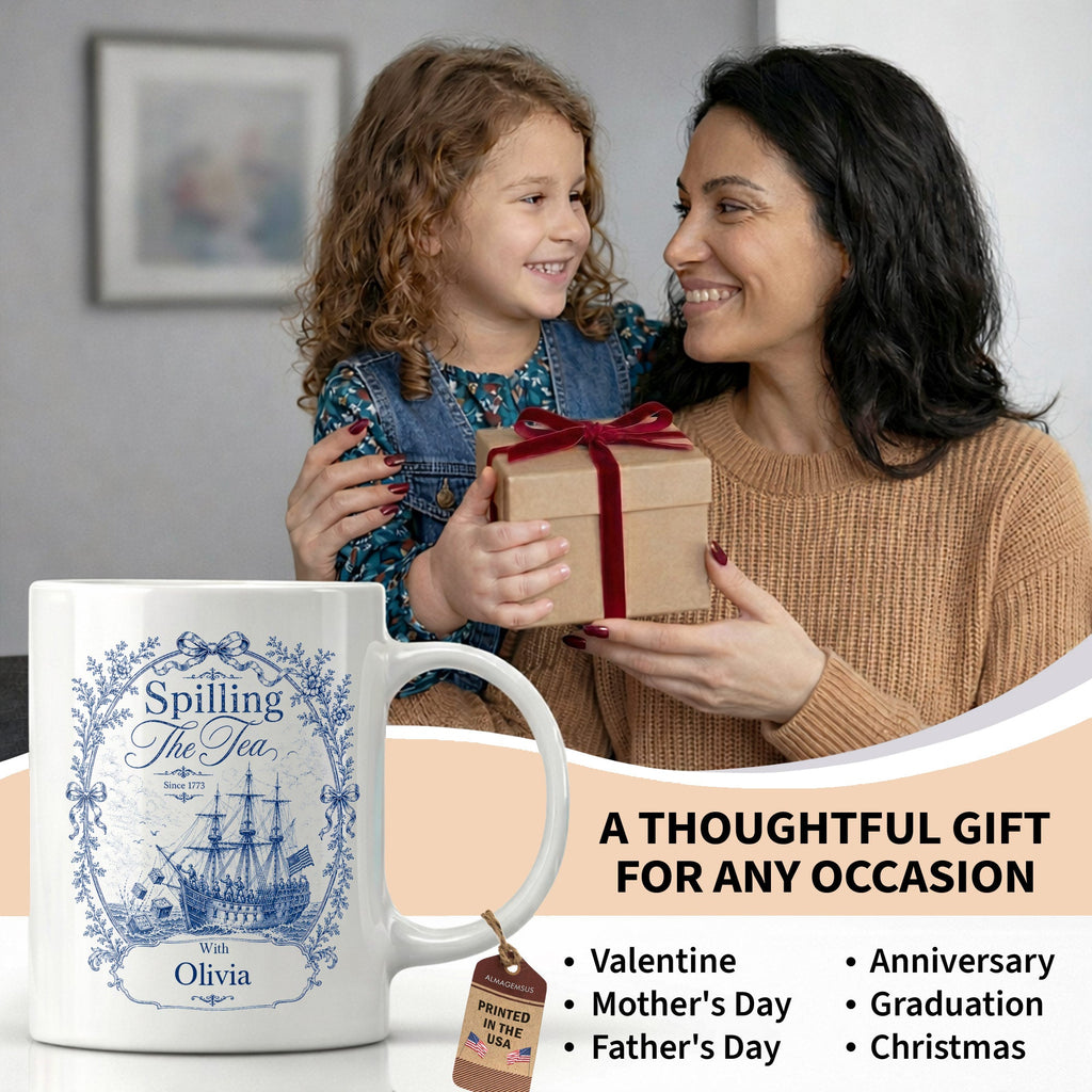 Personalized Edge-to-Edge Coffee Mug Custom Name Bestie Gift Edge-to-edge Mug GradoCreations