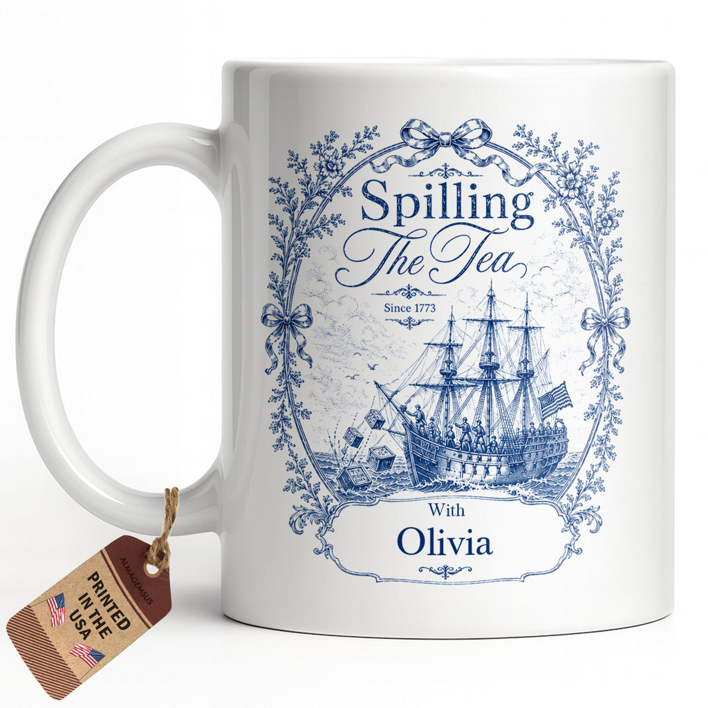 Personalized Edge-to-Edge Coffee Mug Custom Name Bestie Gift Edge-to-edge Mug GradoCreations