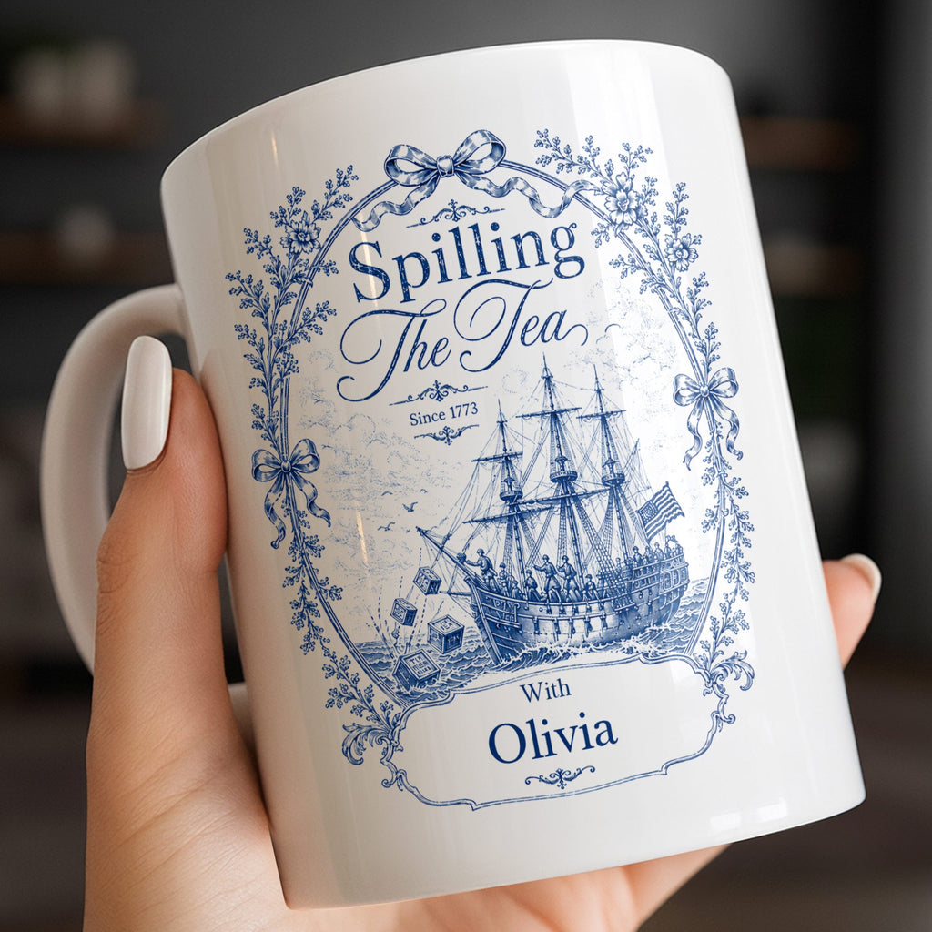 Personalized Edge-to-Edge Coffee Mug Custom Name Bestie Gift Edge-to-edge Mug GradoCreations