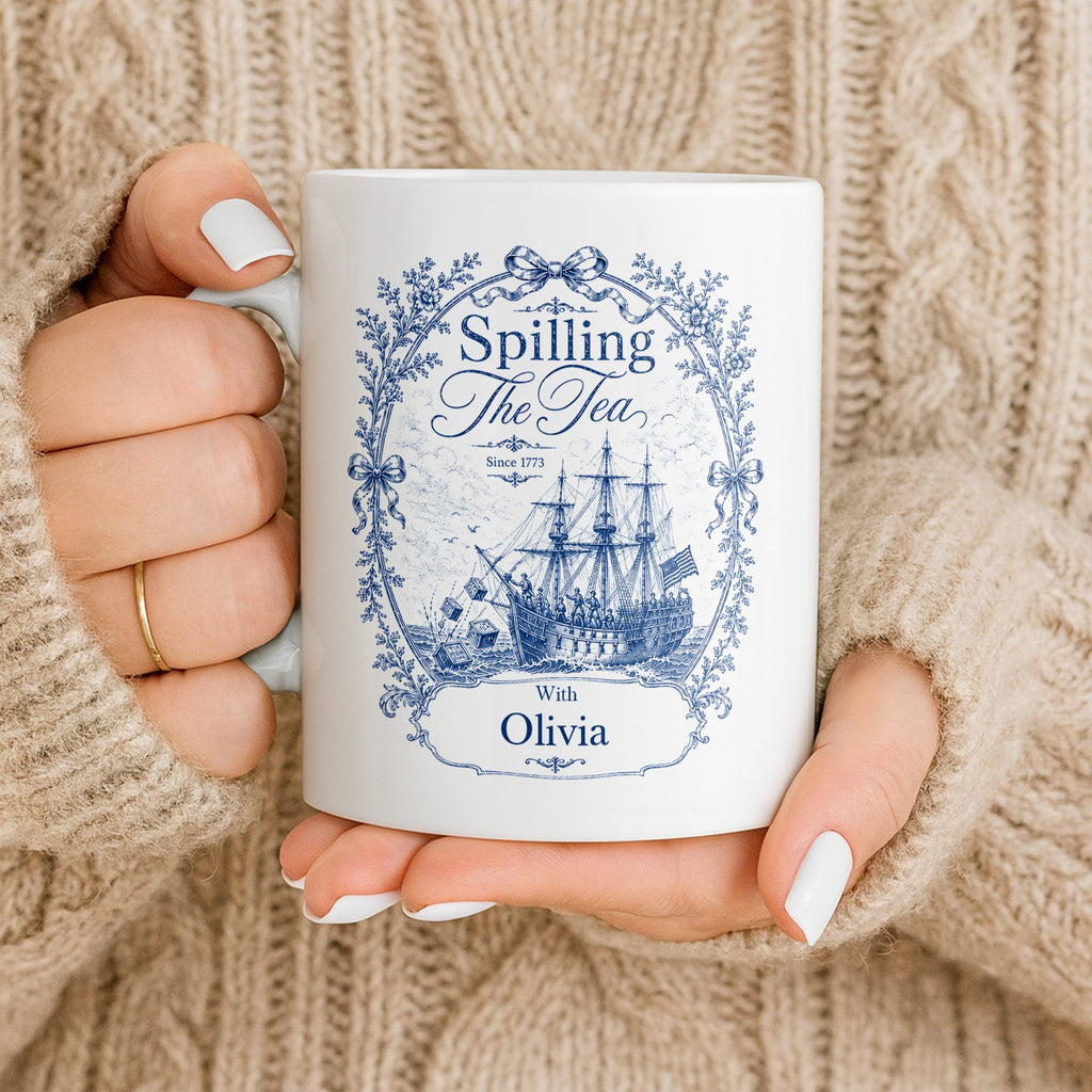 Personalized Edge-to-Edge Coffee Mug Custom Name Bestie Gift Edge-to-edge Mug GradoCreations