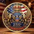 Custom Family Commemorative Coin Personalized 250th Anniversary Gift Commemorative Coin GradoCreations