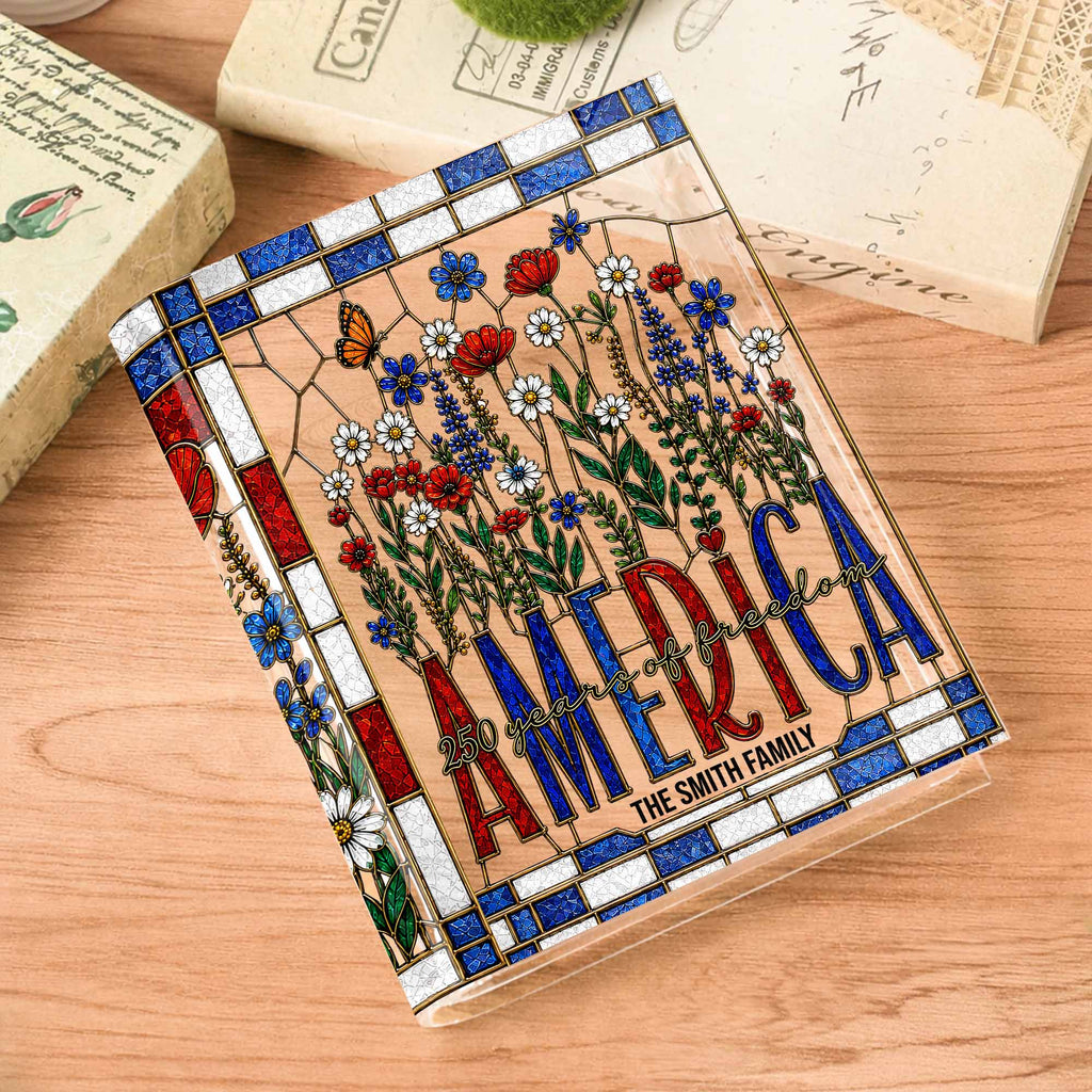 Personalized Acrylic Book Vase Custom Name Gift for Family Acrylic Book Vase GradoCreations