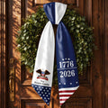 Personalized Patriotic Decorative Sash American Eagle Gift Decorative Sash GradoCreations