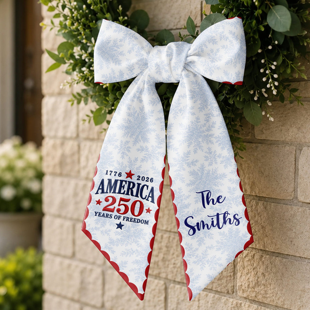 Personalized Decorative Sash with American Flag Design for 4th of July Events Decorative Sash GradoCreations