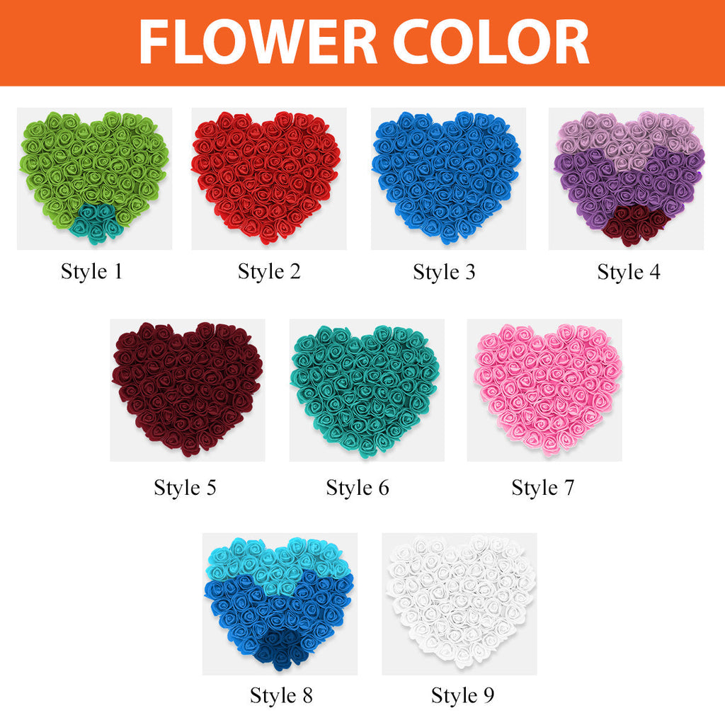Personalized Ohana Flower Shadow Box Custom Name Gift for Anniversary Flower Shadow Box GradoCreations