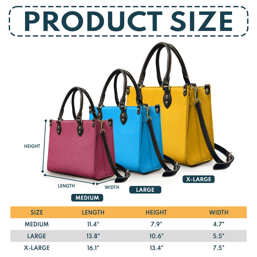 Personalized Leather Super Hero Mom Bag Gift for Mother | GradoCreations