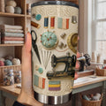 Personalized 20oz Stainless Steel Tumbler Custom Name Gift for Crafters