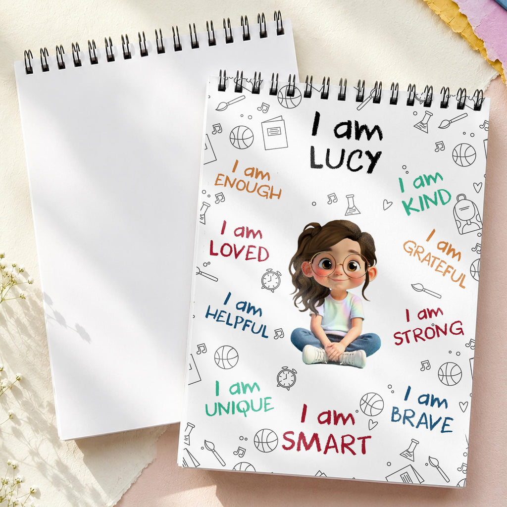Personalized Sketch Book Custom Name Gift for Kids Sketch Book GradoCreations