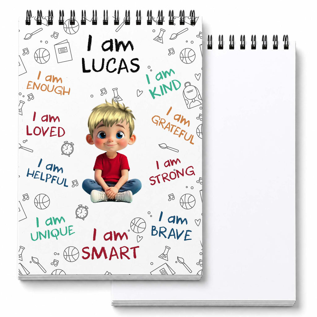 Personalized Sketch Book Custom Name Gift for Kids Sketch Book GradoCreations