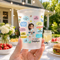 Personalized Frosted Cups Custom Name Kids Dinosaur Gift Frosted Cups GradoCreations
