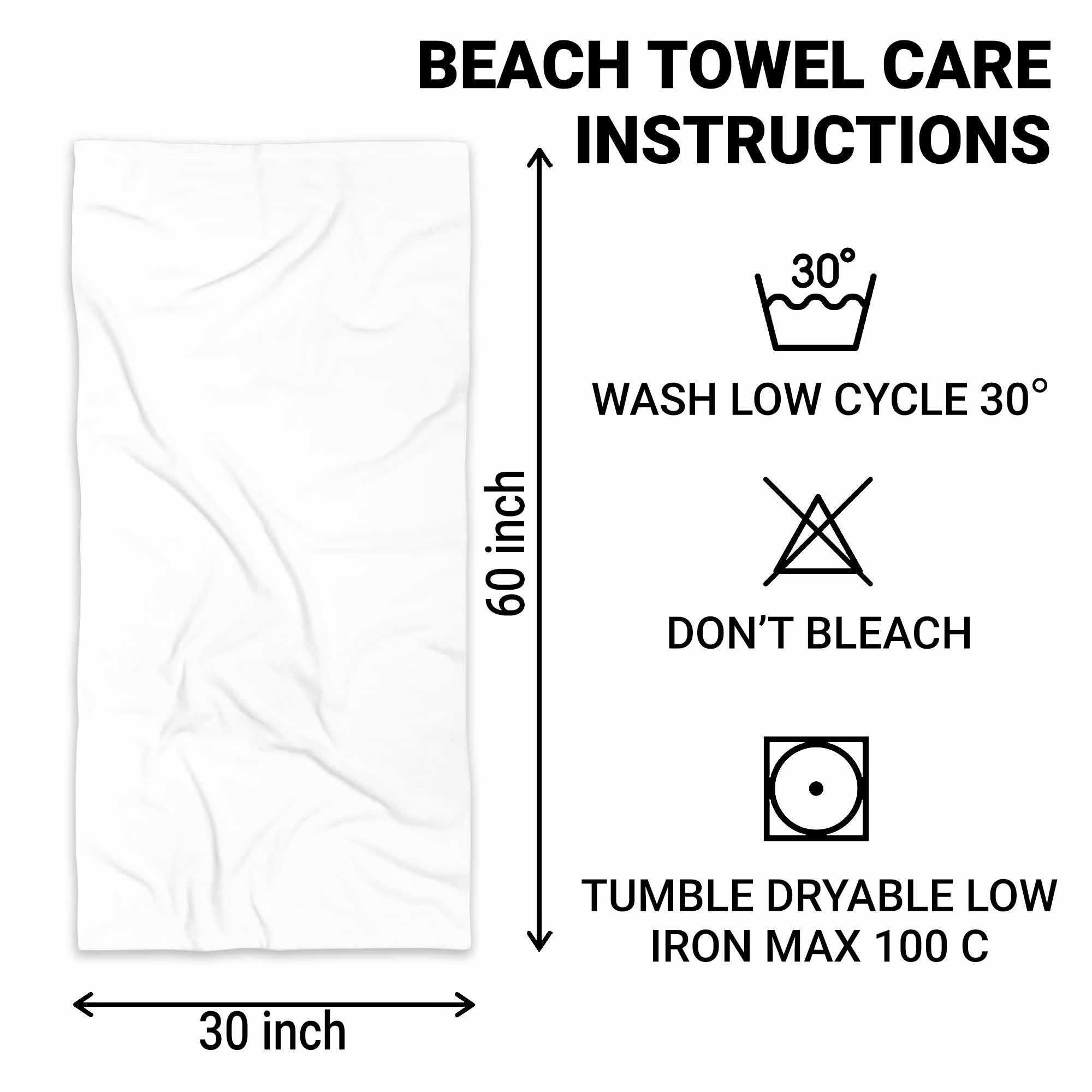 Personalized Microfiber Beach Towel Custom Name Summer Flowers Gift for Kids Beach Towels GradoCreations