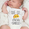 Personalized Cute Taco Baby Onesie Custom Name Gift for Kids Baby Onesie GradoCreations