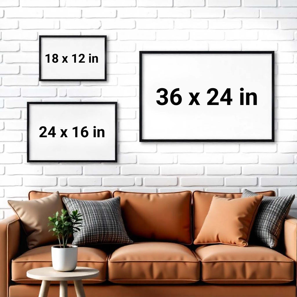 Personalized Horizontal Poster Gift for Grandson Custom Art Poster GradoCreations