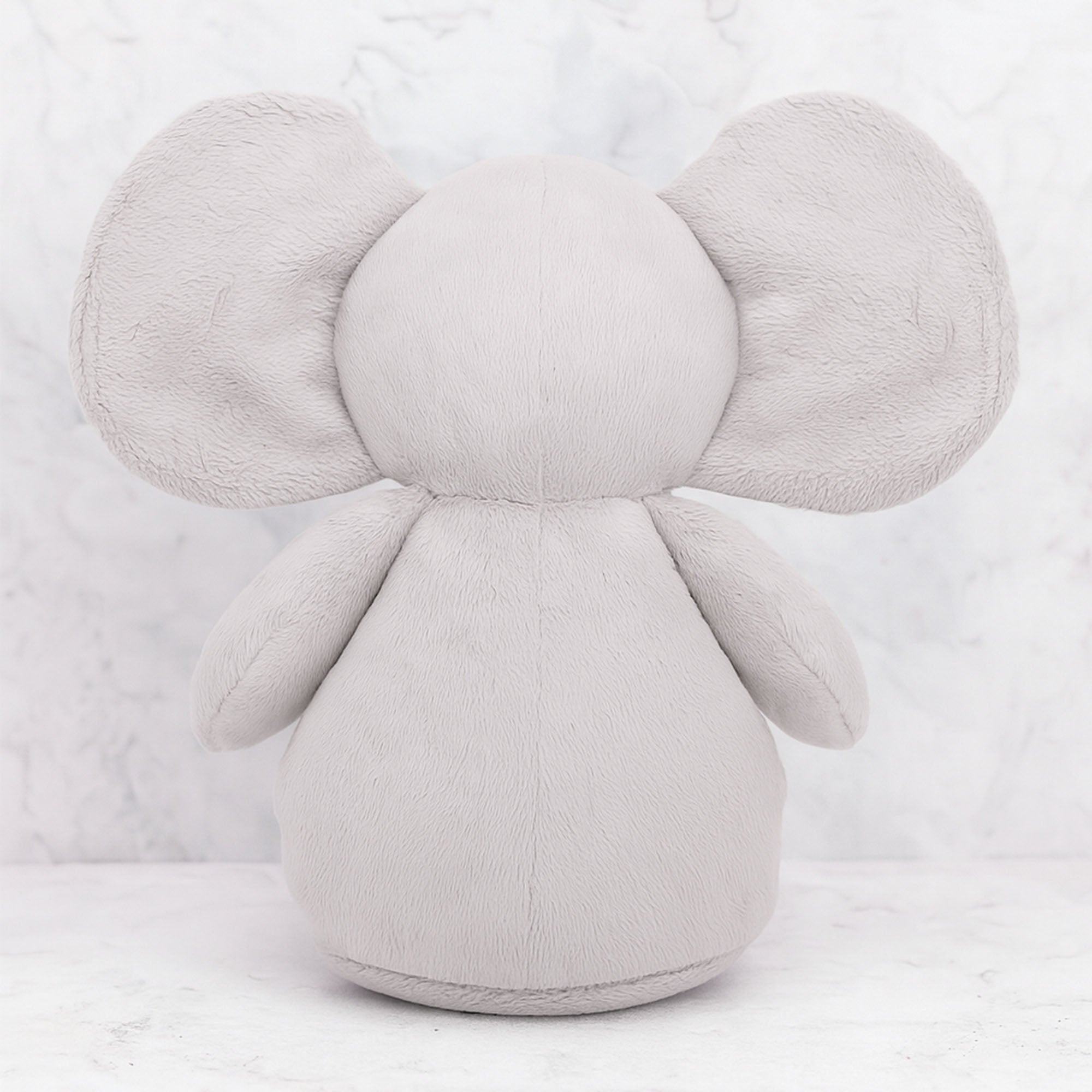 Personalized Elephant Stuffed Animal Custom Name Gift for Kids Elephant Doll GradoCreations