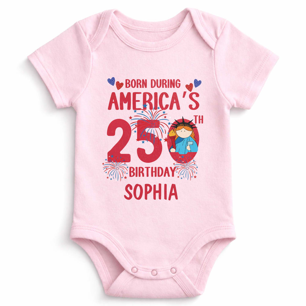 Personalized Custom Baby Onesie 4th of July Gift for Baby Baby Onesie GradoCreations