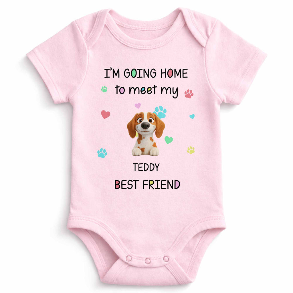 Personalized Custom Baby Onesie Cute Pet Design Gift for Kids Baby Onesie GradoCreations