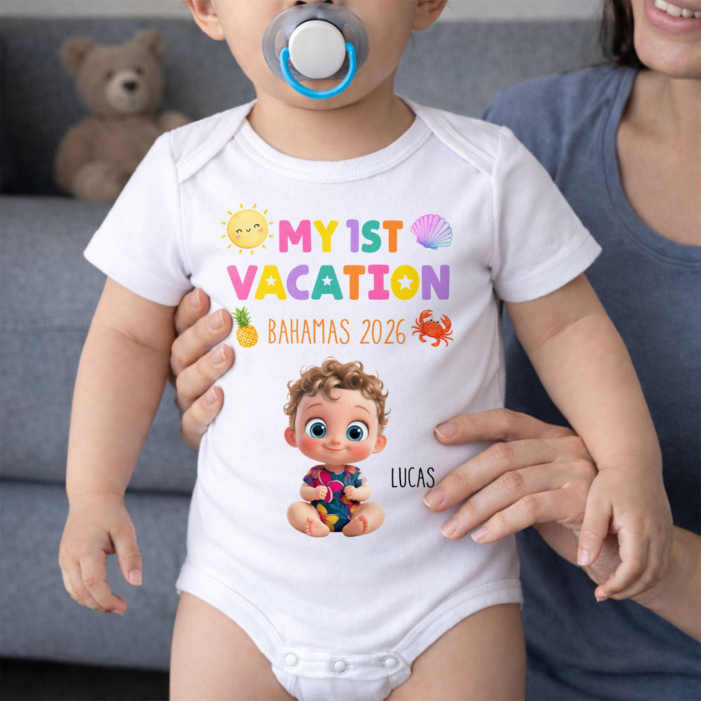Personalized Custom Baby Onesie Soft Cotton Gift for Kids Baby Onesie GradoCreations