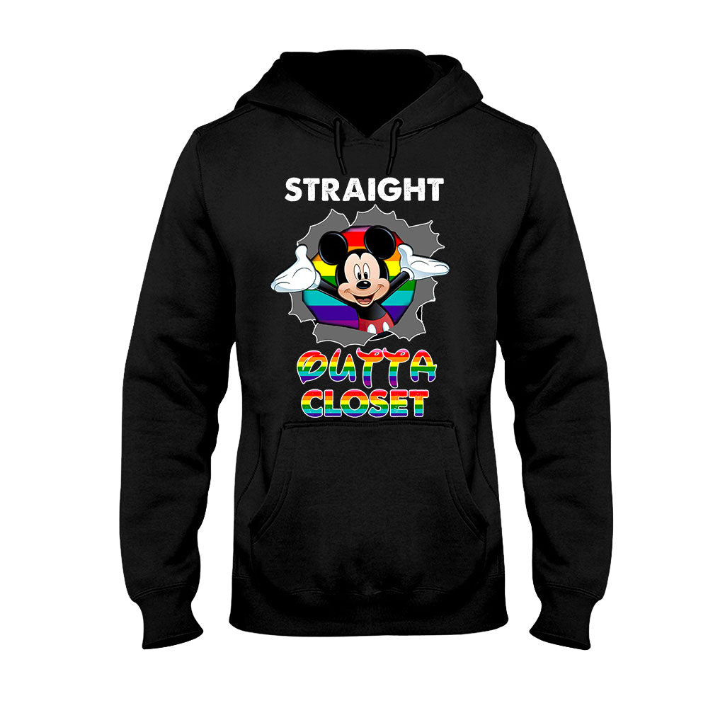 Personalized LGBT Support Kid Shirt Straight Outta Closet Kid Shirt GradoCreations