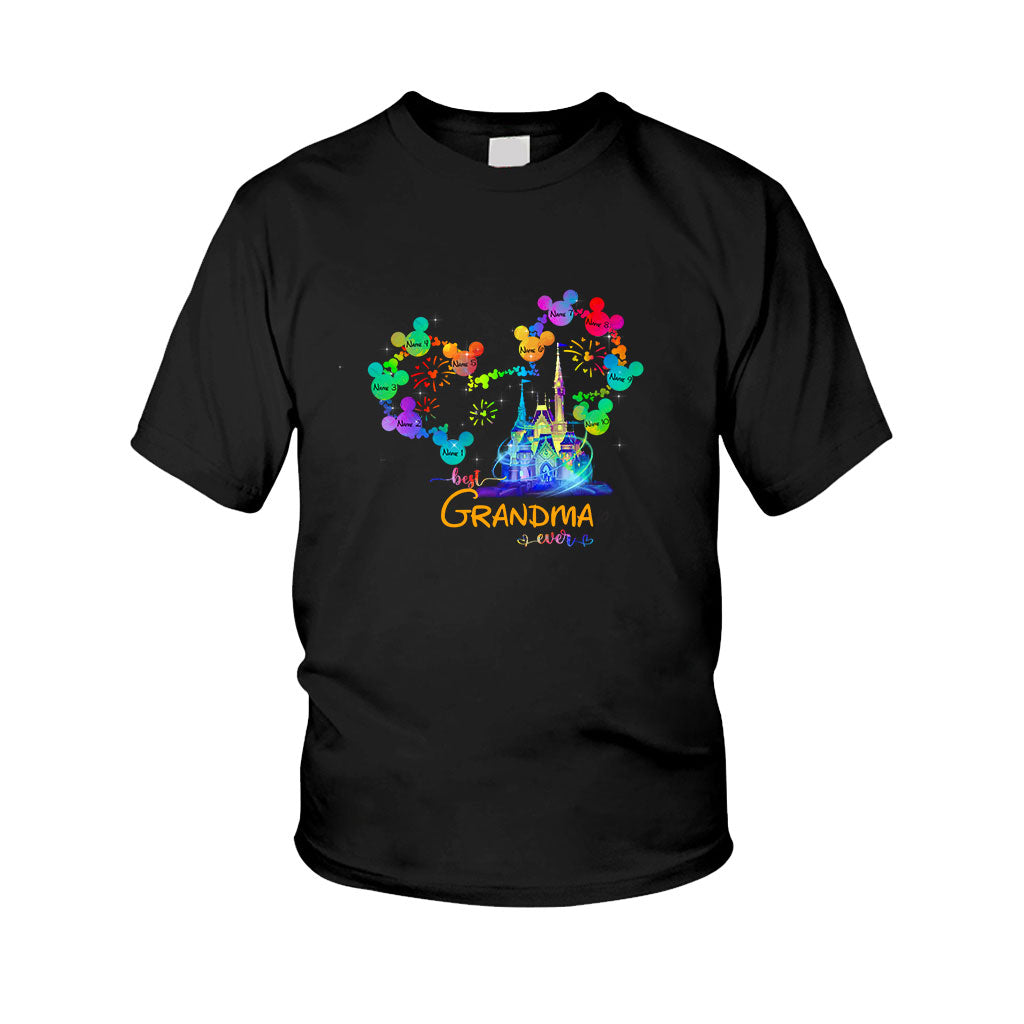 Personalized Magical Mouse Ears Kid Shirt Best Grandma Gift Kid Shirt GradoCreations