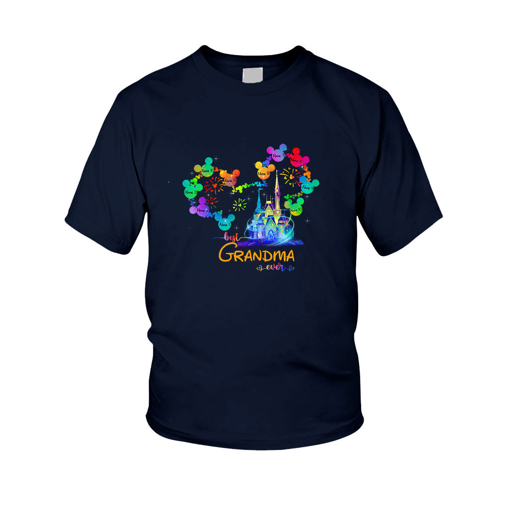 Personalized Magical Mouse Ears Kid Shirt Best Grandma Gift Kid Shirt GradoCreations