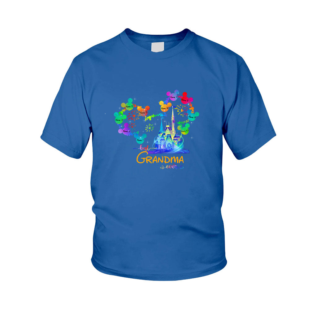 Personalized Magical Mouse Ears Kid Shirt Best Grandma Gift Kid Shirt GradoCreations