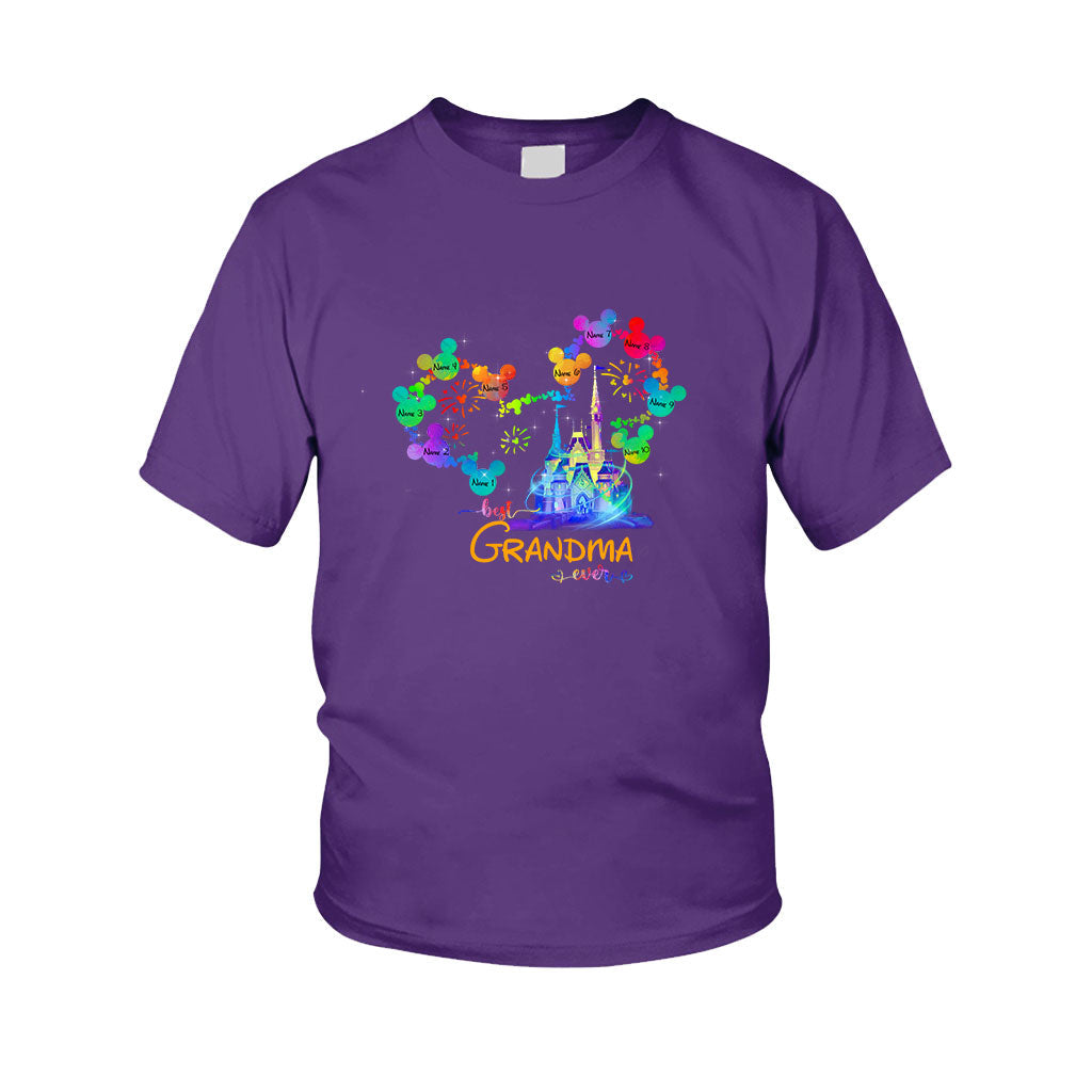 Personalized Magical Mouse Ears Kid Shirt Best Grandma Gift Kid Shirt GradoCreations