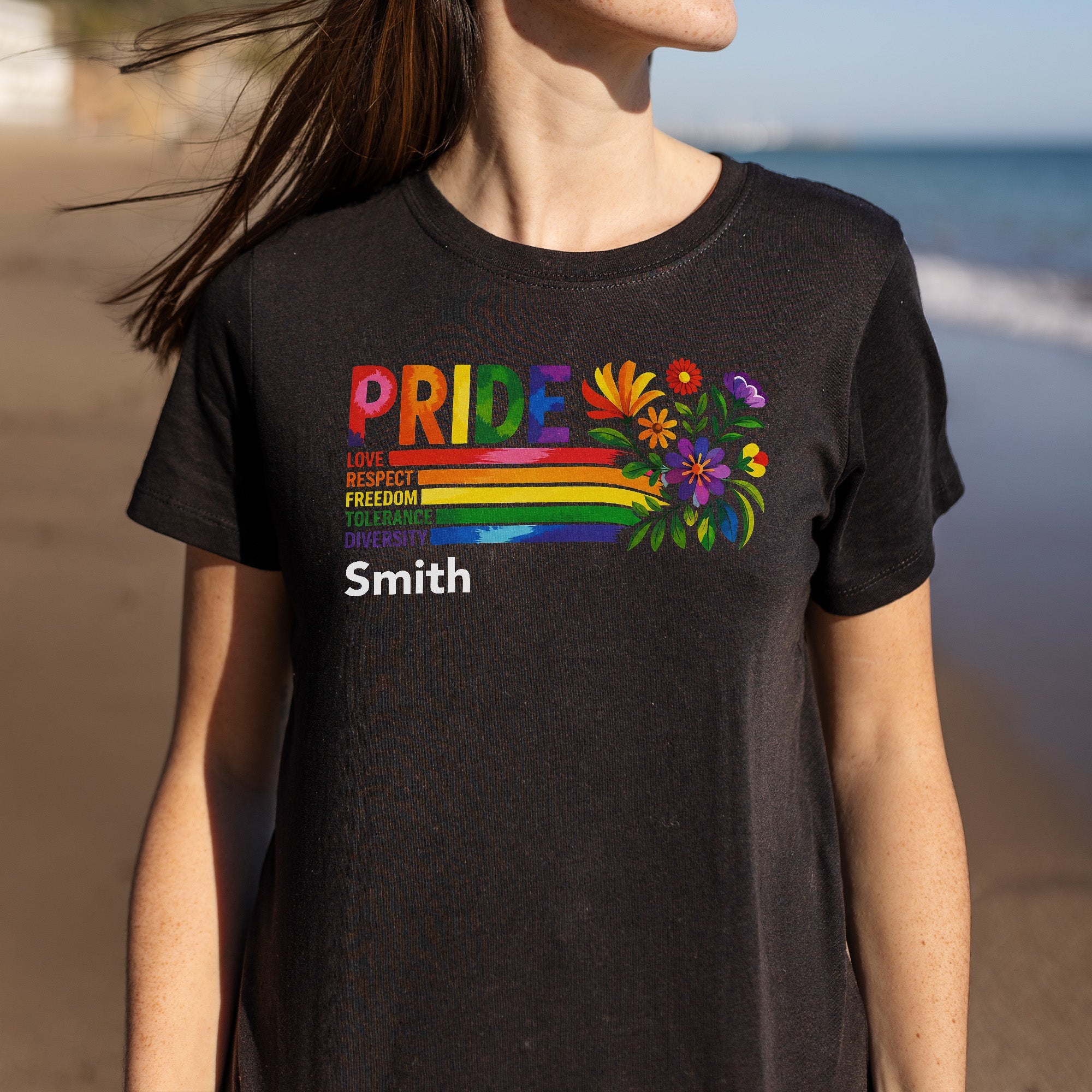 Personalized Pride T-Shirt & Hoodie Custom Gift for LGBTQ+ Shirt GradoCreations