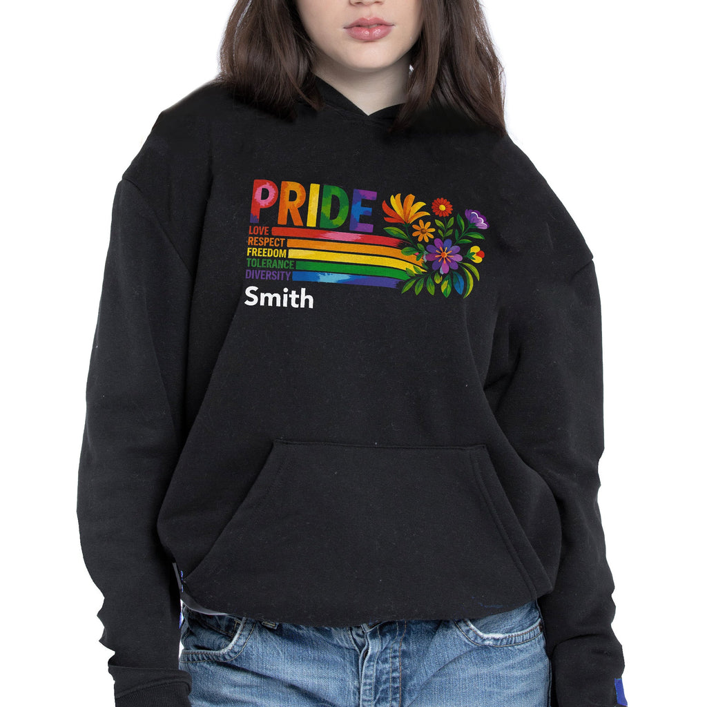 Personalized Pride T-Shirt & Hoodie Custom Gift for LGBTQ+ Shirt GradoCreations