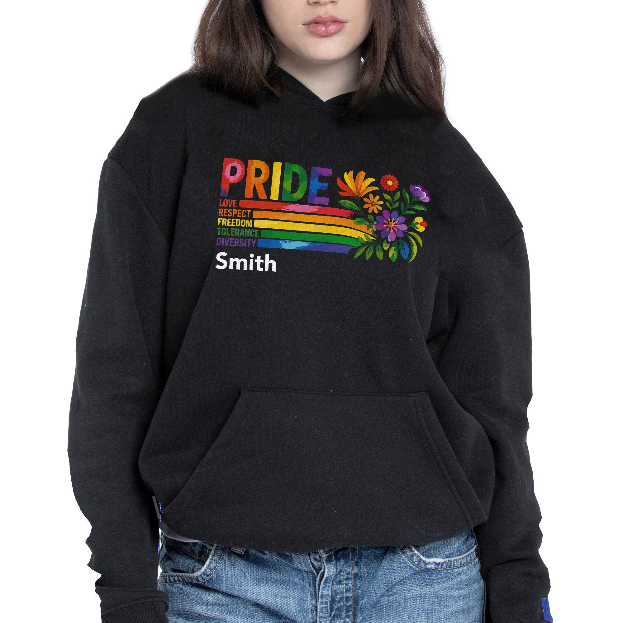 Personalized Pride T-Shirt & Hoodie Custom Gift for LGBTQ+ Shirt GradoCreations