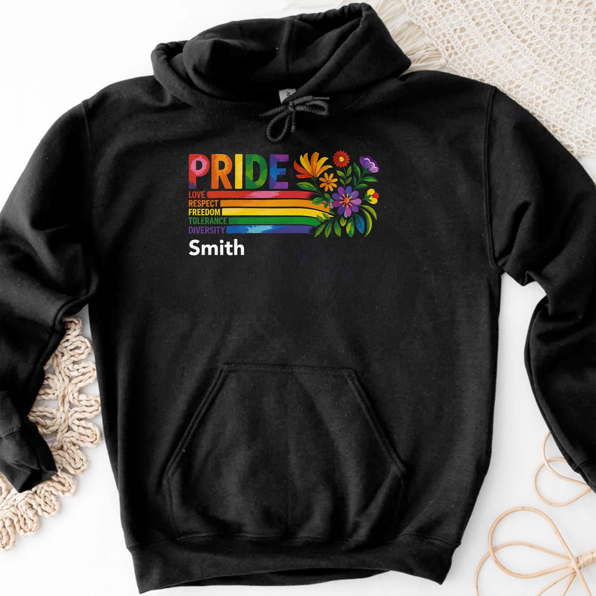 Personalized Pride T-Shirt & Hoodie Custom Gift for LGBTQ+ Shirt GradoCreations